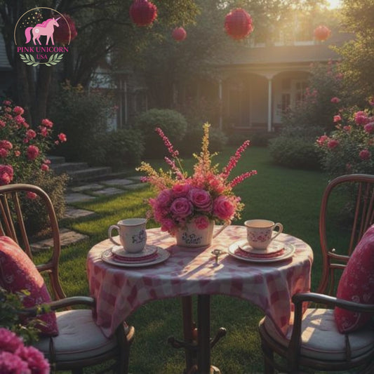 Alice in Wonderland Tea Party Birthday Invitation | Whimsical Garden | Editable Canva Template | Whimsical Tea Party Invite | Instant Download